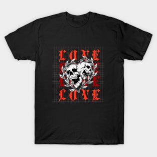 Gothic Love red T-Shirt